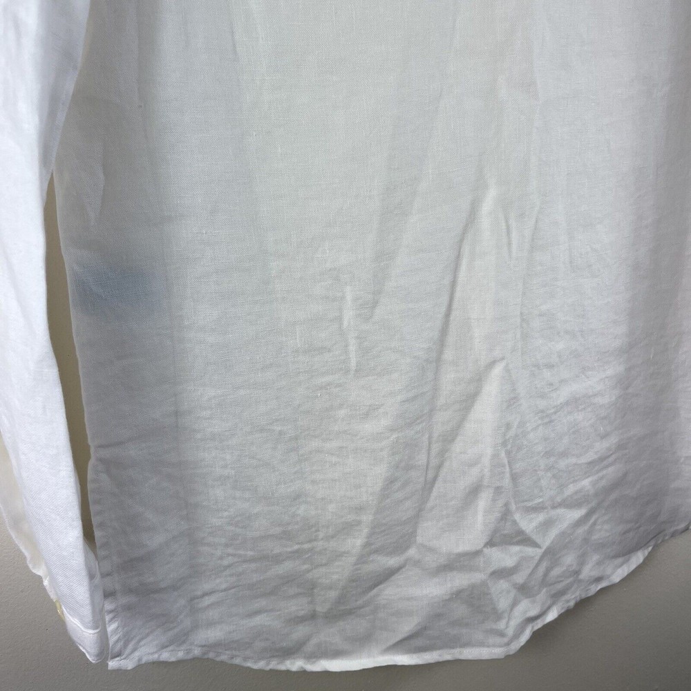 Tori Richard Honolulu White‎ Linen Shirt - Picture 12 of 13